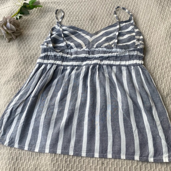 Primark Gray and white Striped top - Picture 11 of 11